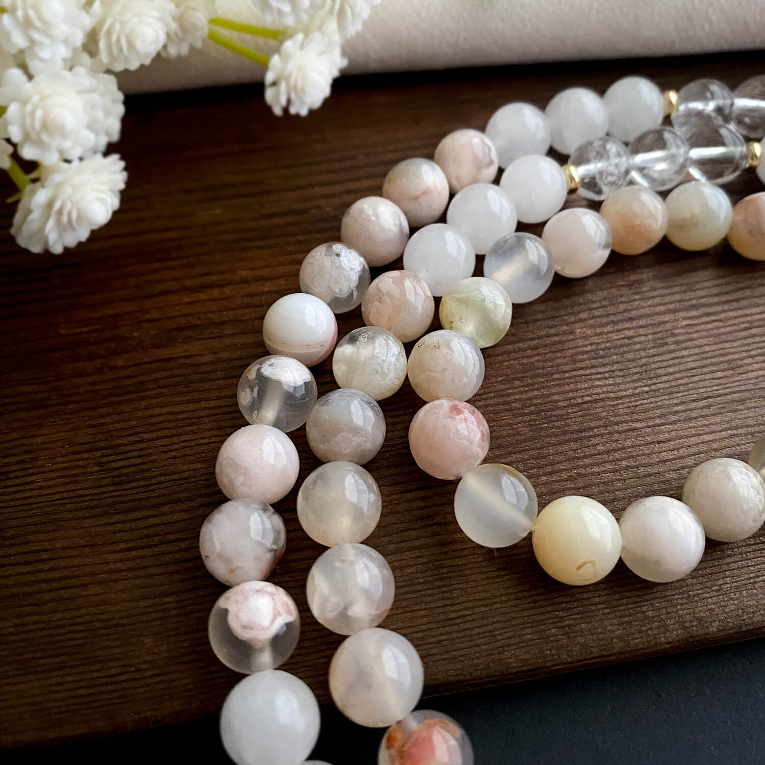 Radiant Bloom Mala