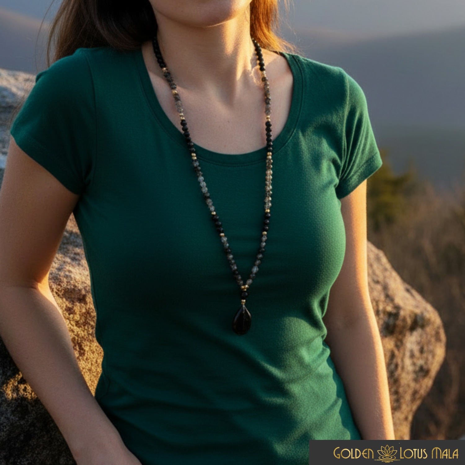 Guardian Mala - Shungite & Tourmaline