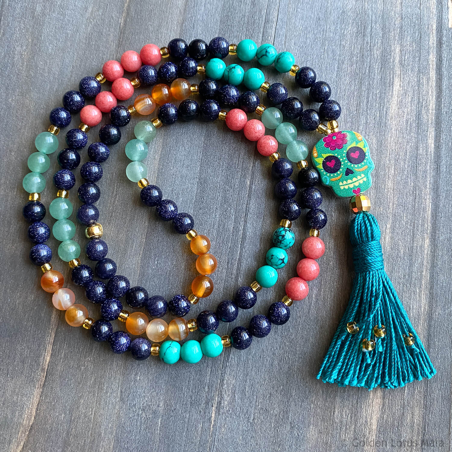 La Vida Eterna Mala Necklace