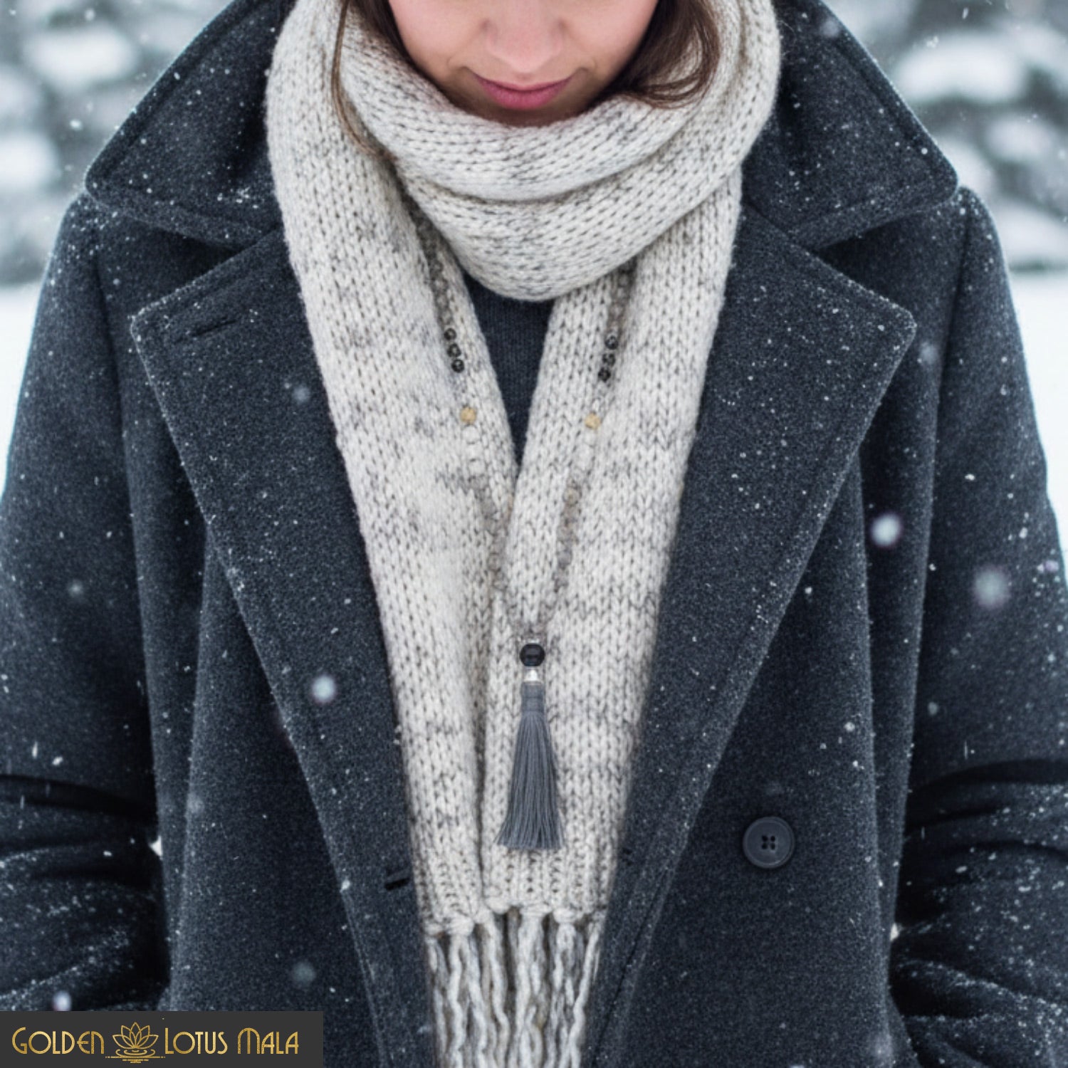 Celestial Renewal Mala â Labradorite & Moonstone