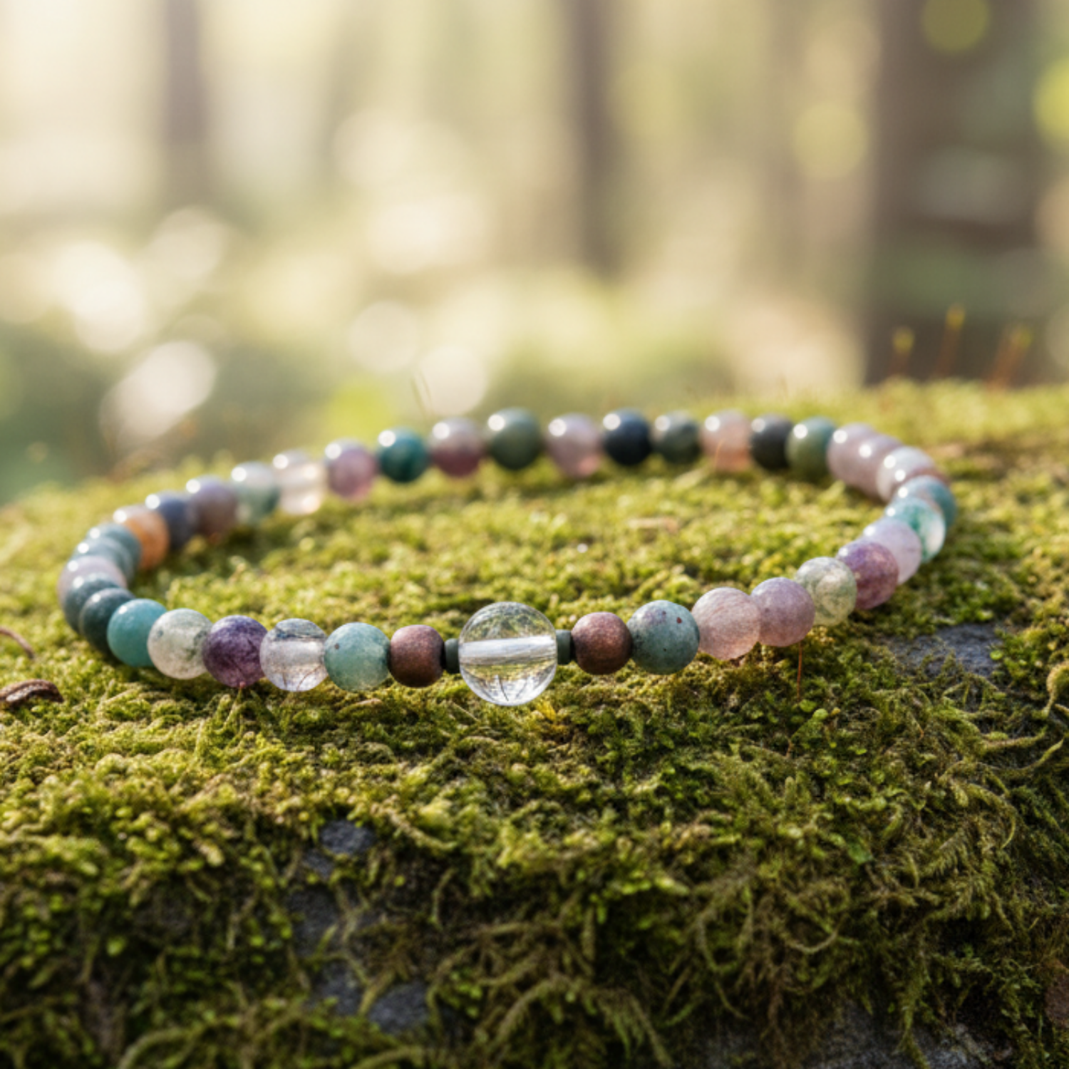 Earthy Dainty Jasper Bracelet