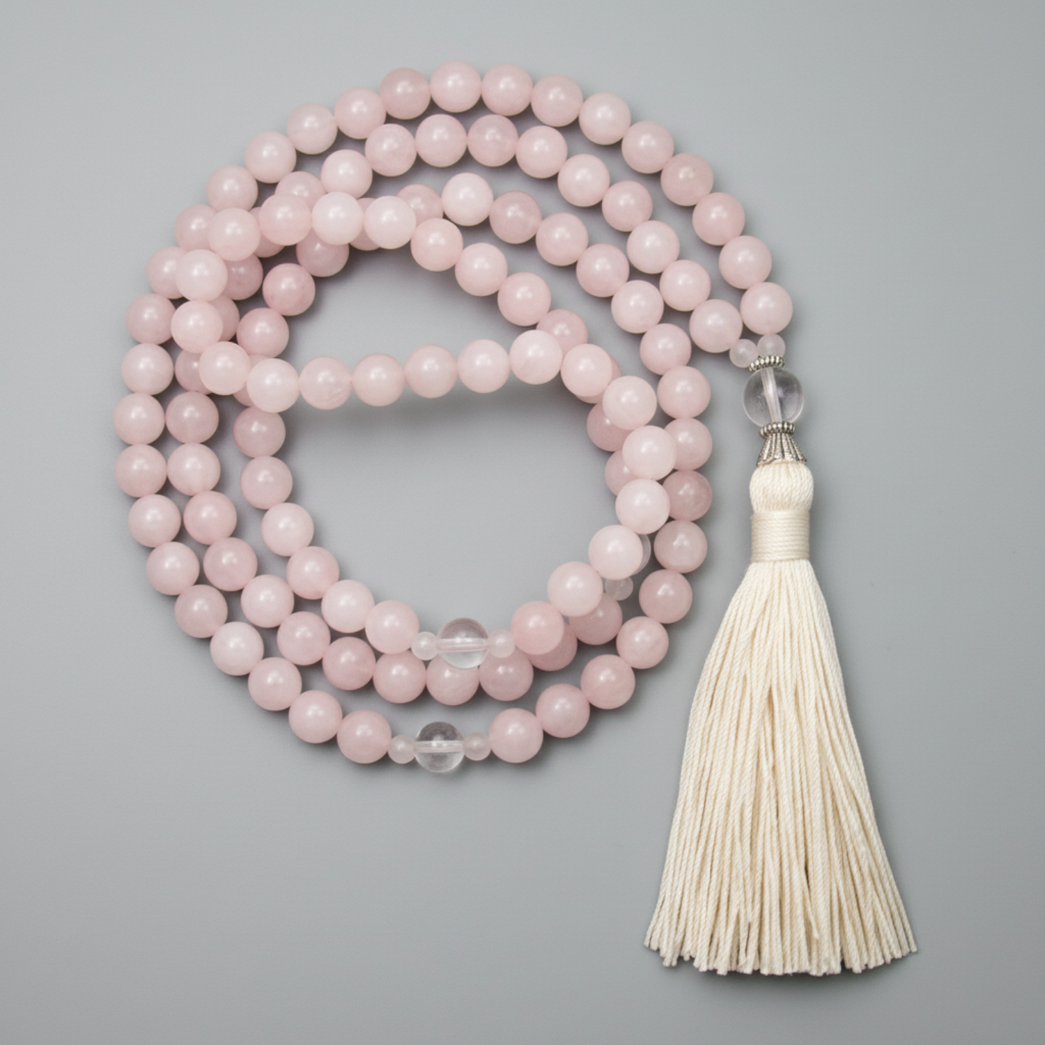 Rose Quartz Mala - Compassion