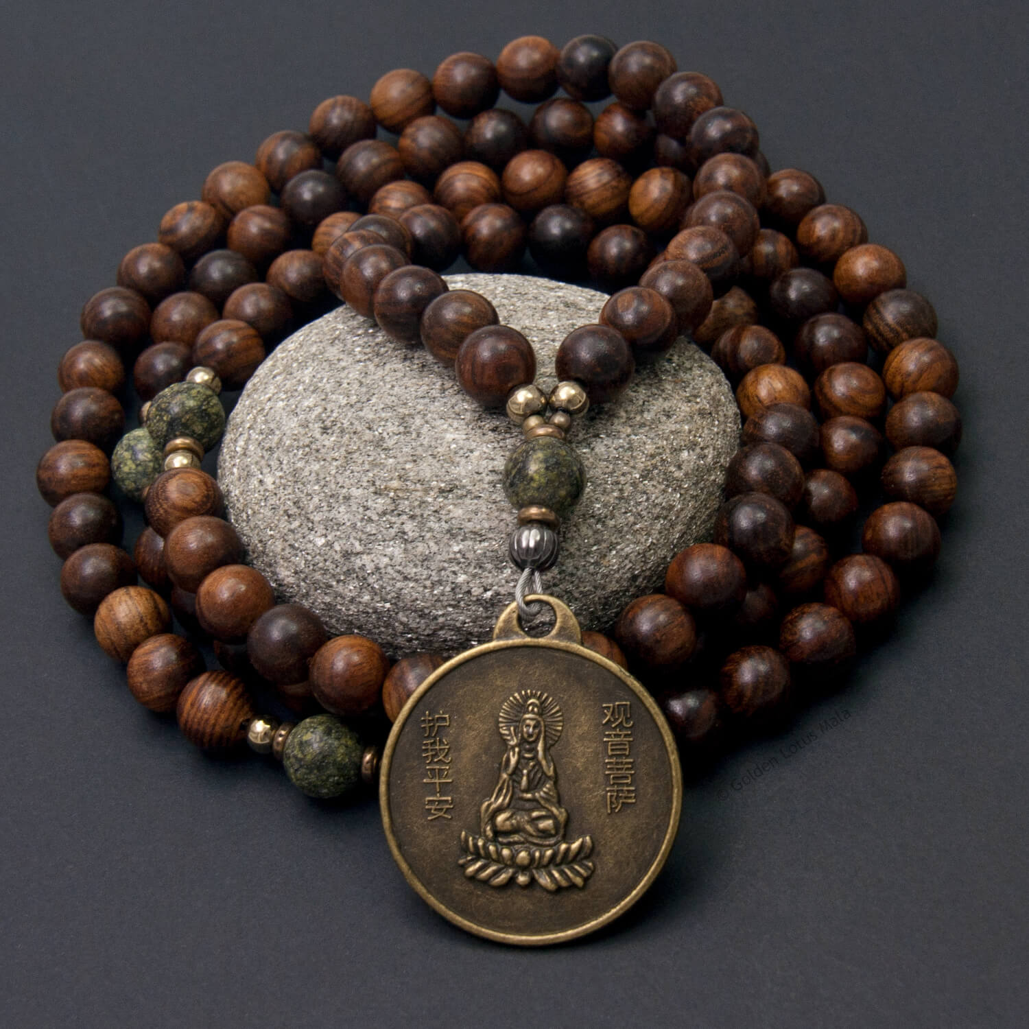 Kwan Yin Protection Mala