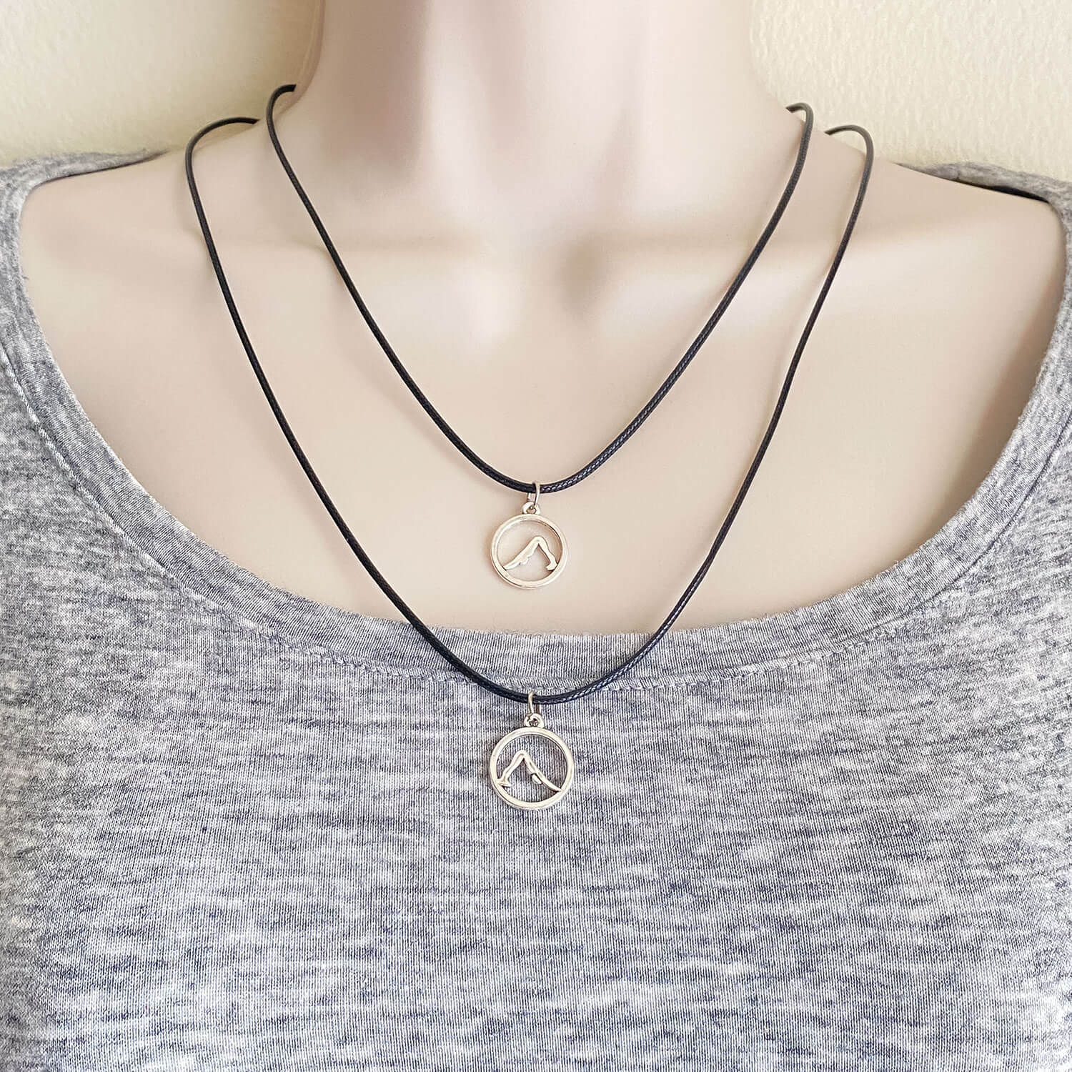 Downward Dog Yoga Necklace – Renewal & Flow