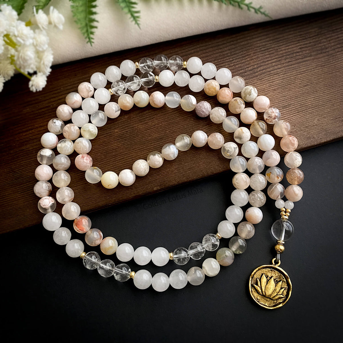 Radiant Bloom Mala
