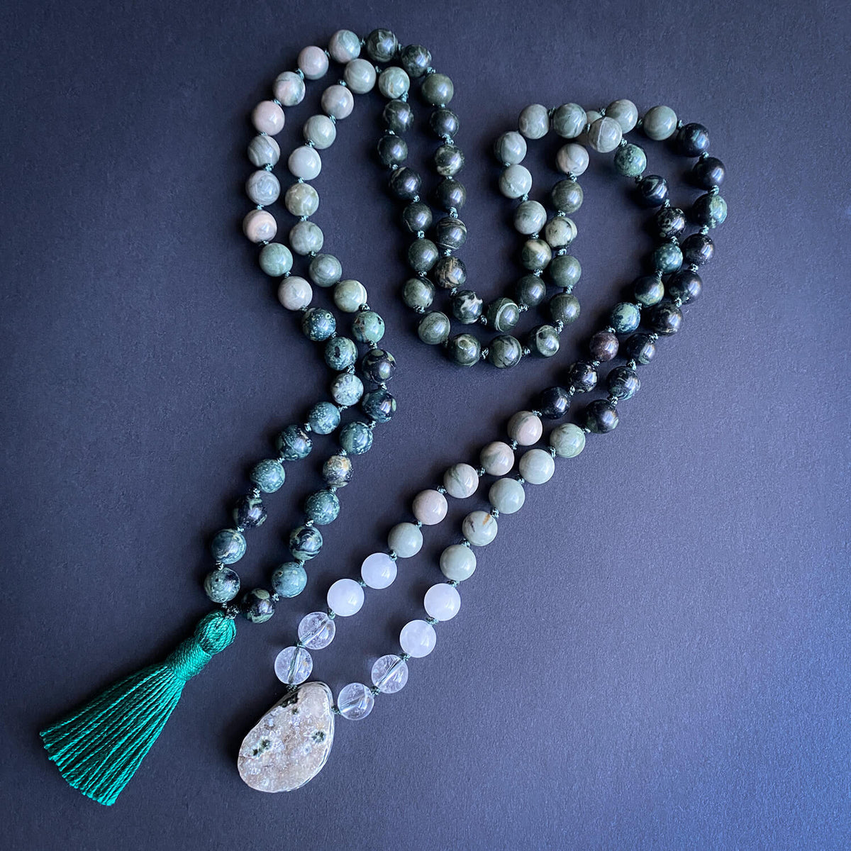 Verdant Waves Mala