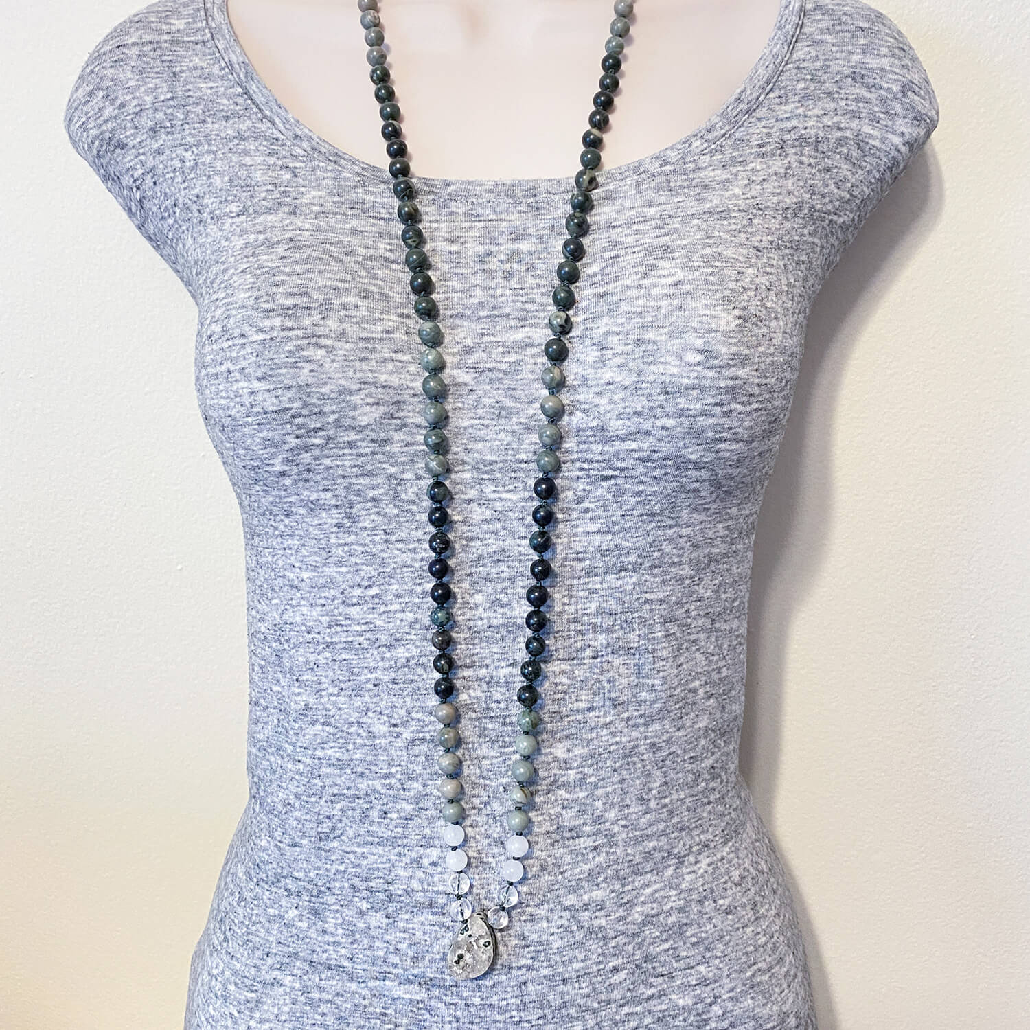 Verdant Waves Mala
