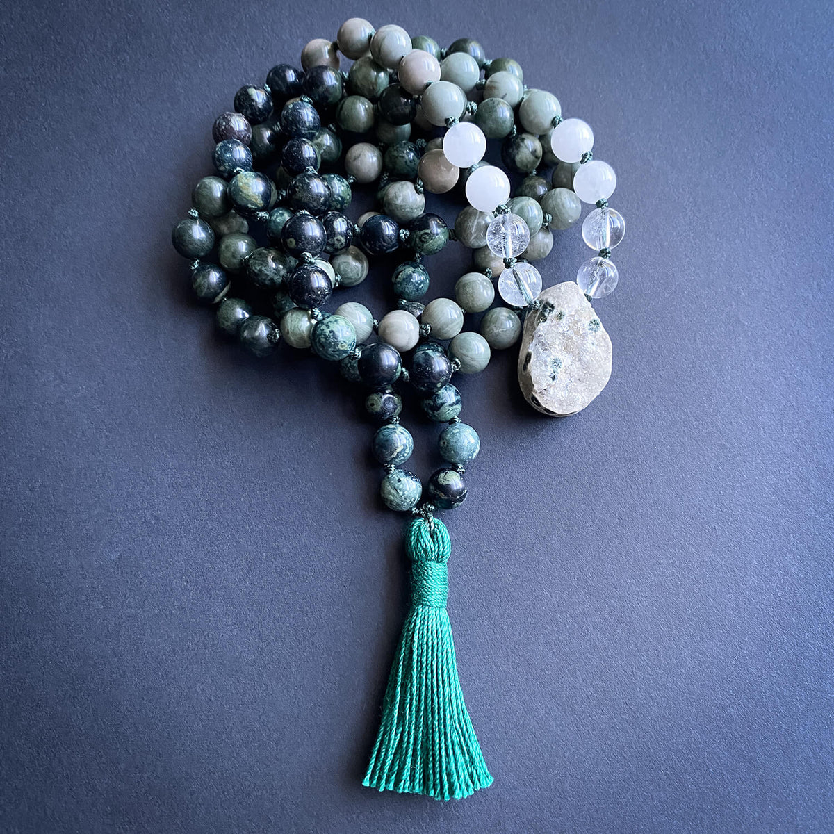Verdant Waves Mala