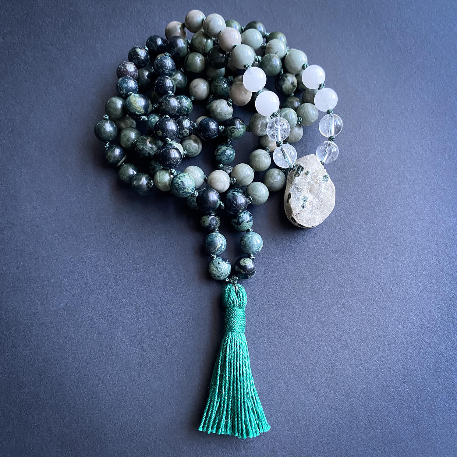 Verdant Waves Mala