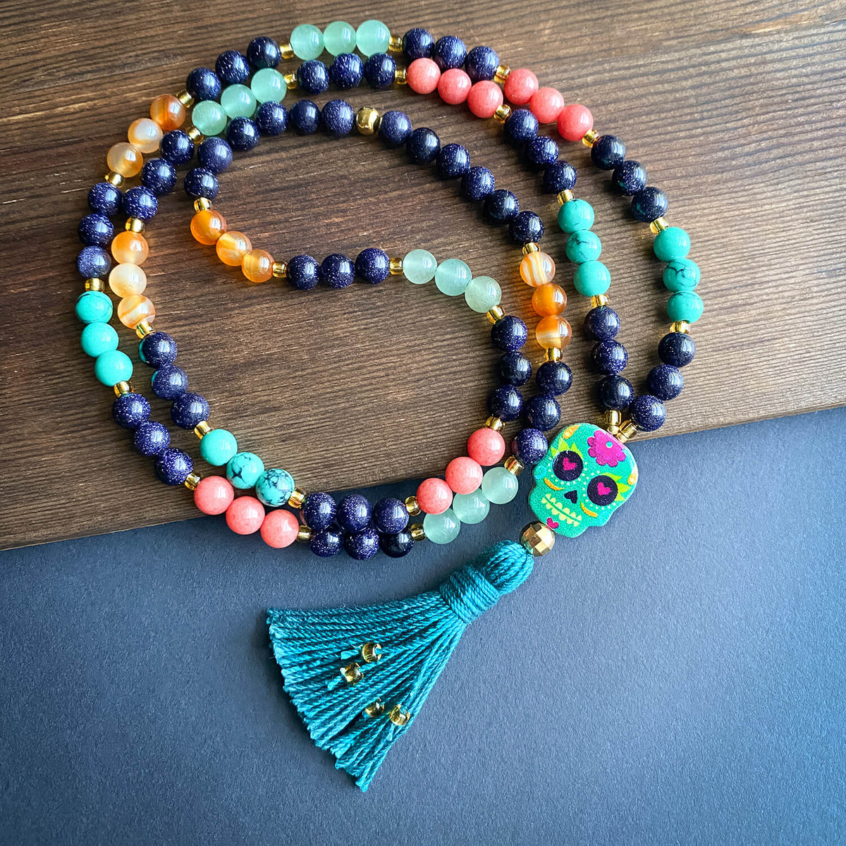 La Vida Eterna Mala Necklace