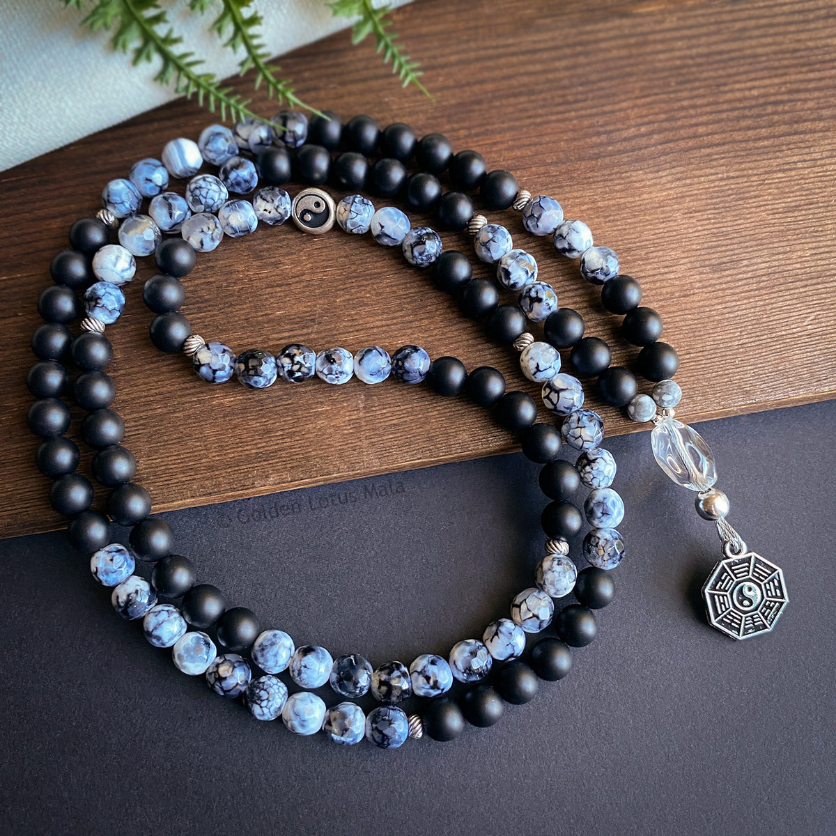 I Embrace Balance Mala &amp; Bracelet Set