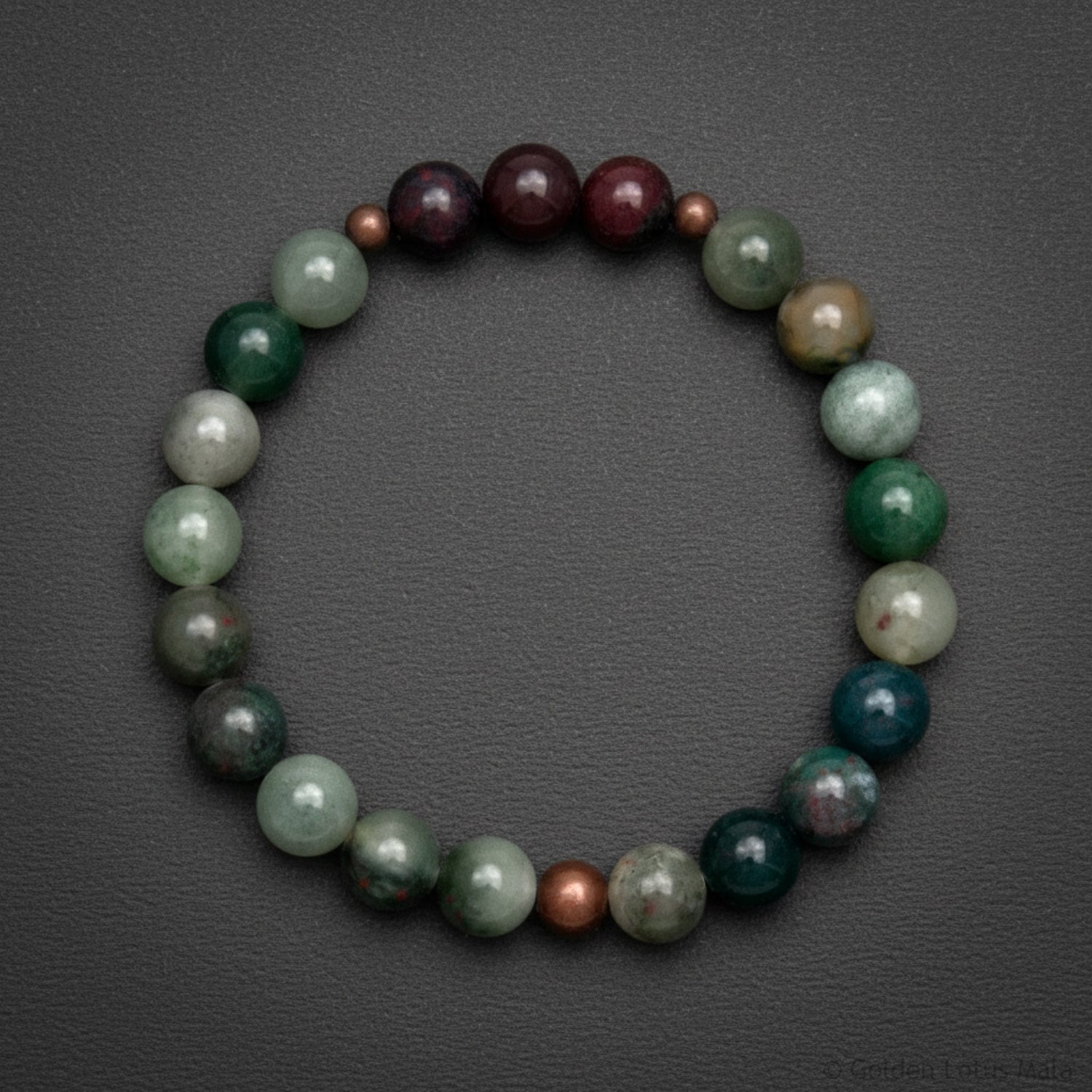 Focused Mind Bracelet - Bloodstone