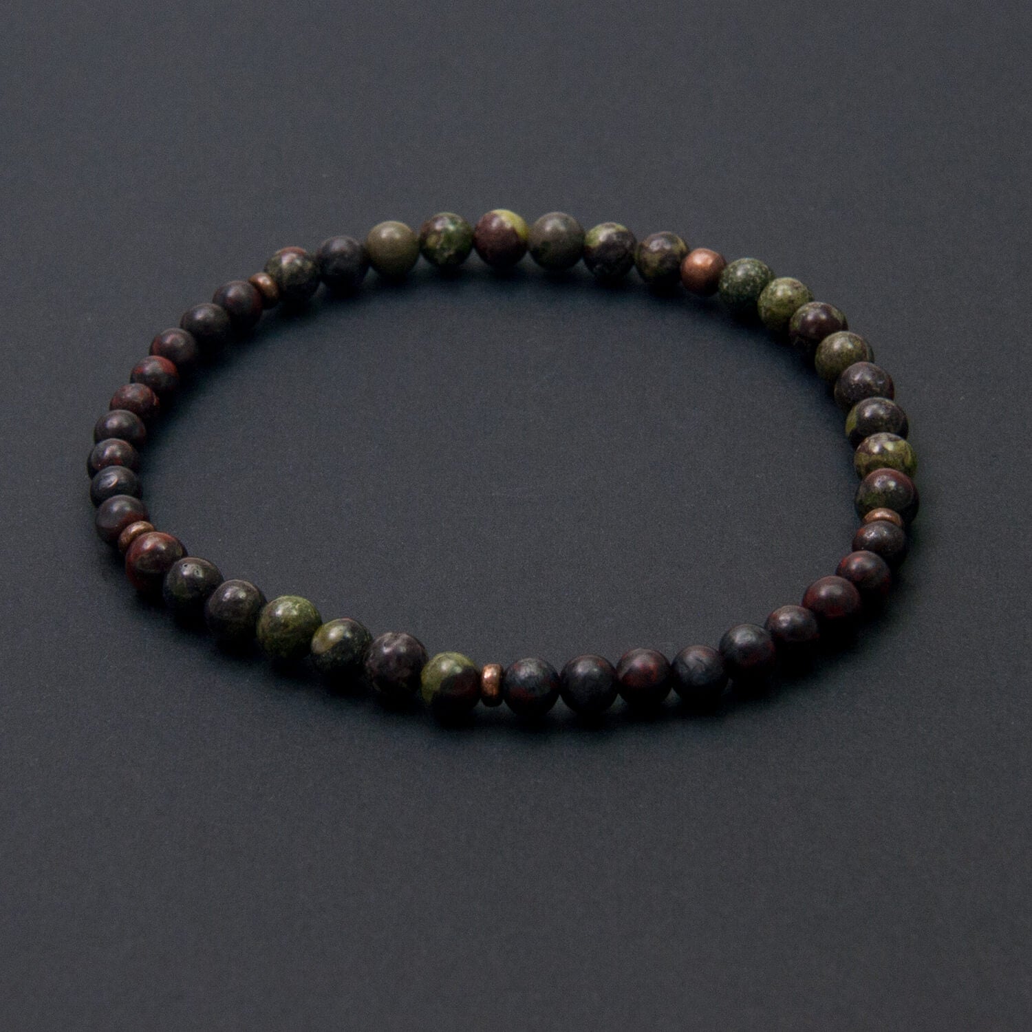 Dragons Blood and Jasper Bracelet