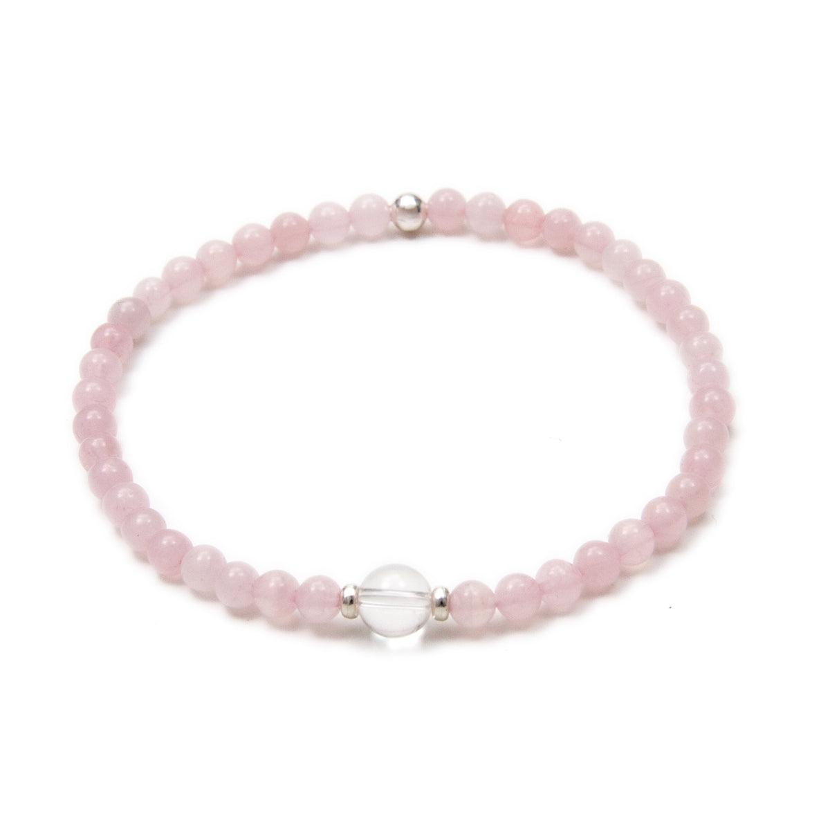 Rose Quartz Dainty Bracelet, Compassion and Love