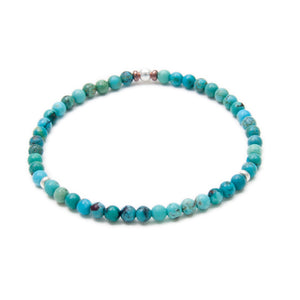Turquoise Dainty Bracelet, Balance and Self-Expression