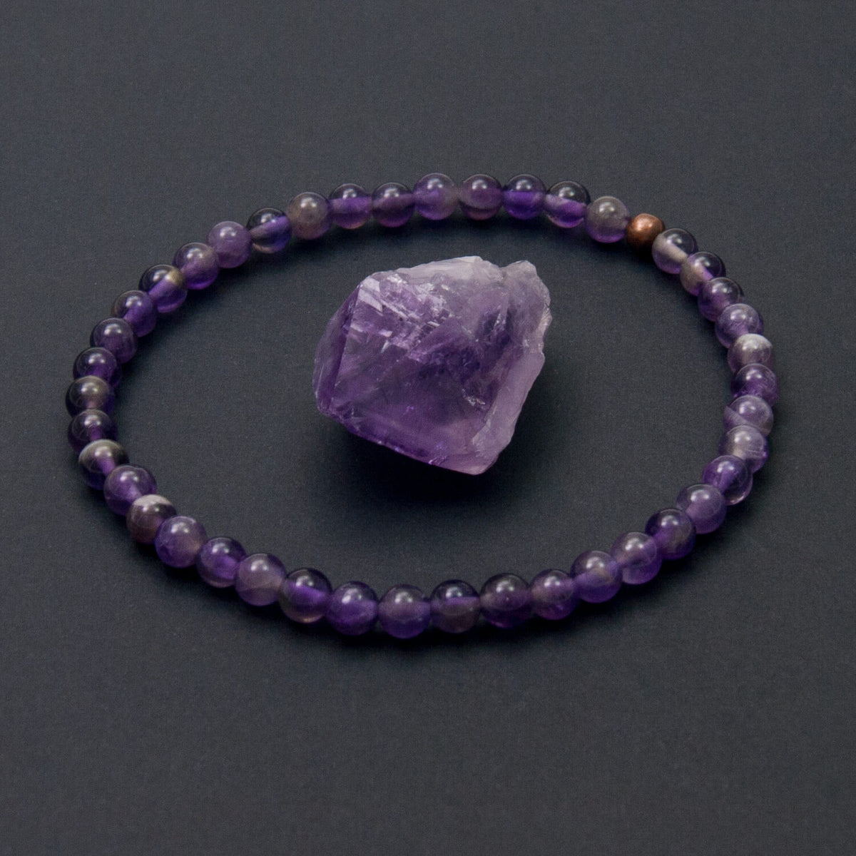 Amethyst &quot;Dainty&quot; Bracelet, Intuitive Insight