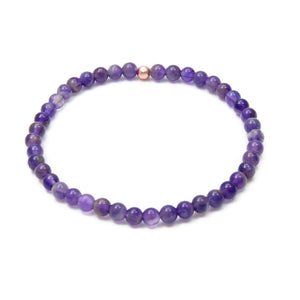 Amethyst Dainty Bracelet, Intuitive Insight