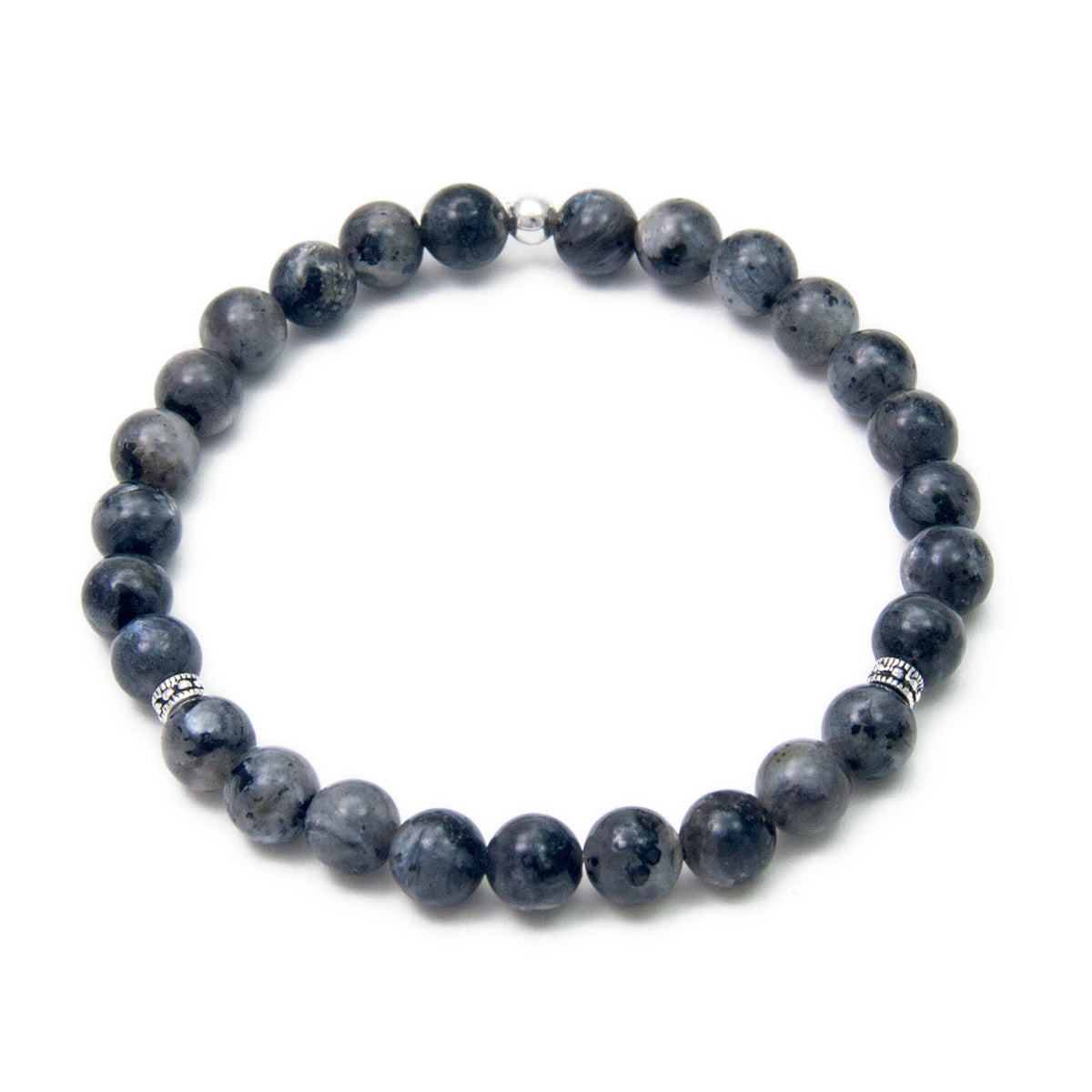 Larkivite Bracelet &quot;Dark Labradorite&quot;