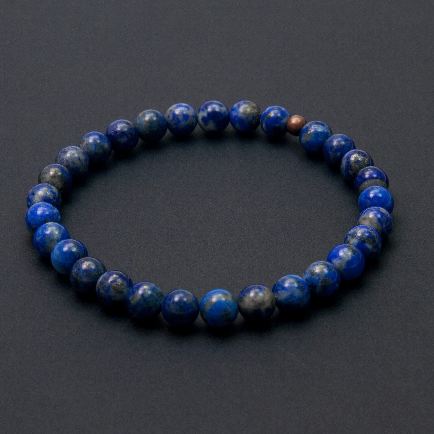Lapis Lazuli Bracelet, 6mm
