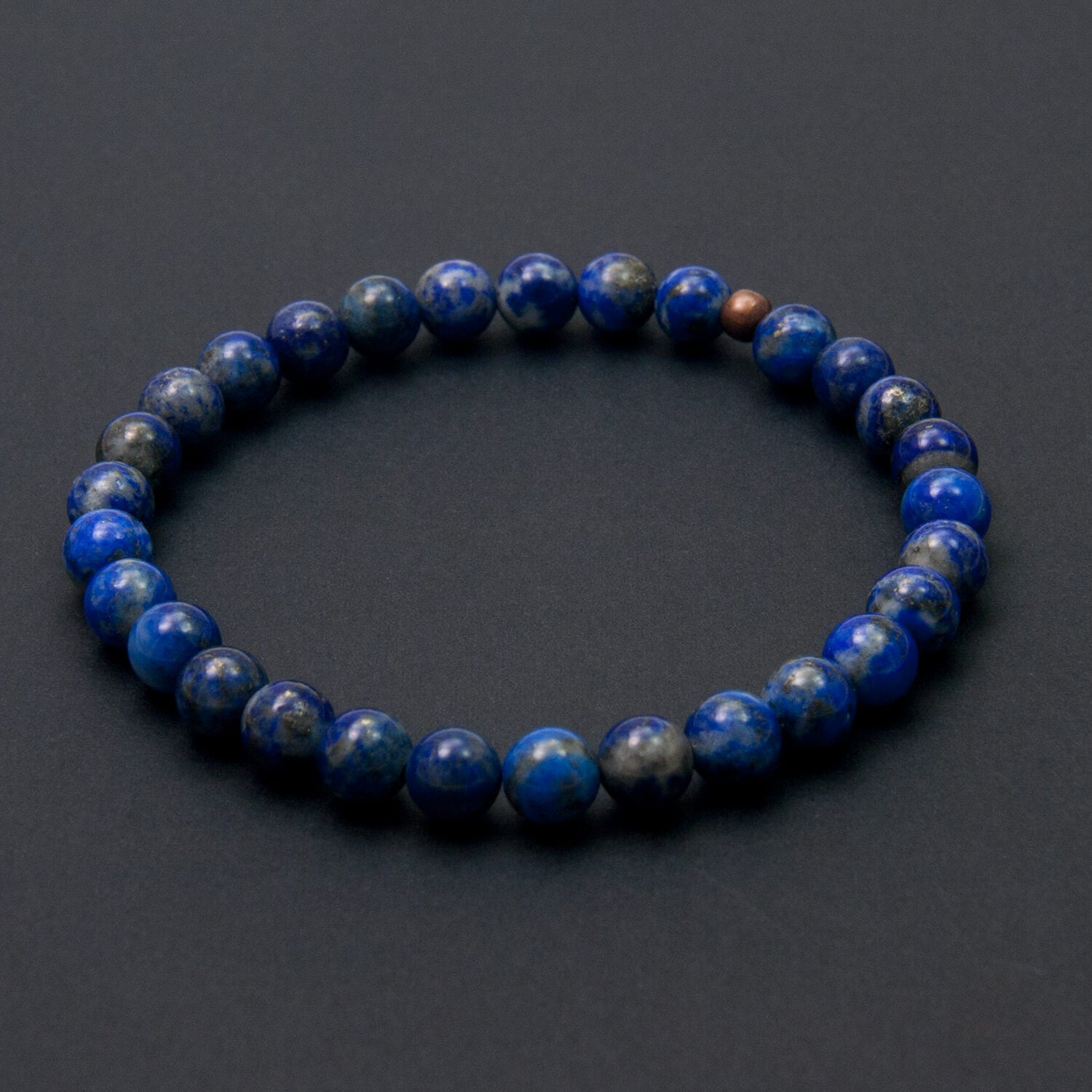 Lapis Lazuli Bracelet, 6mm