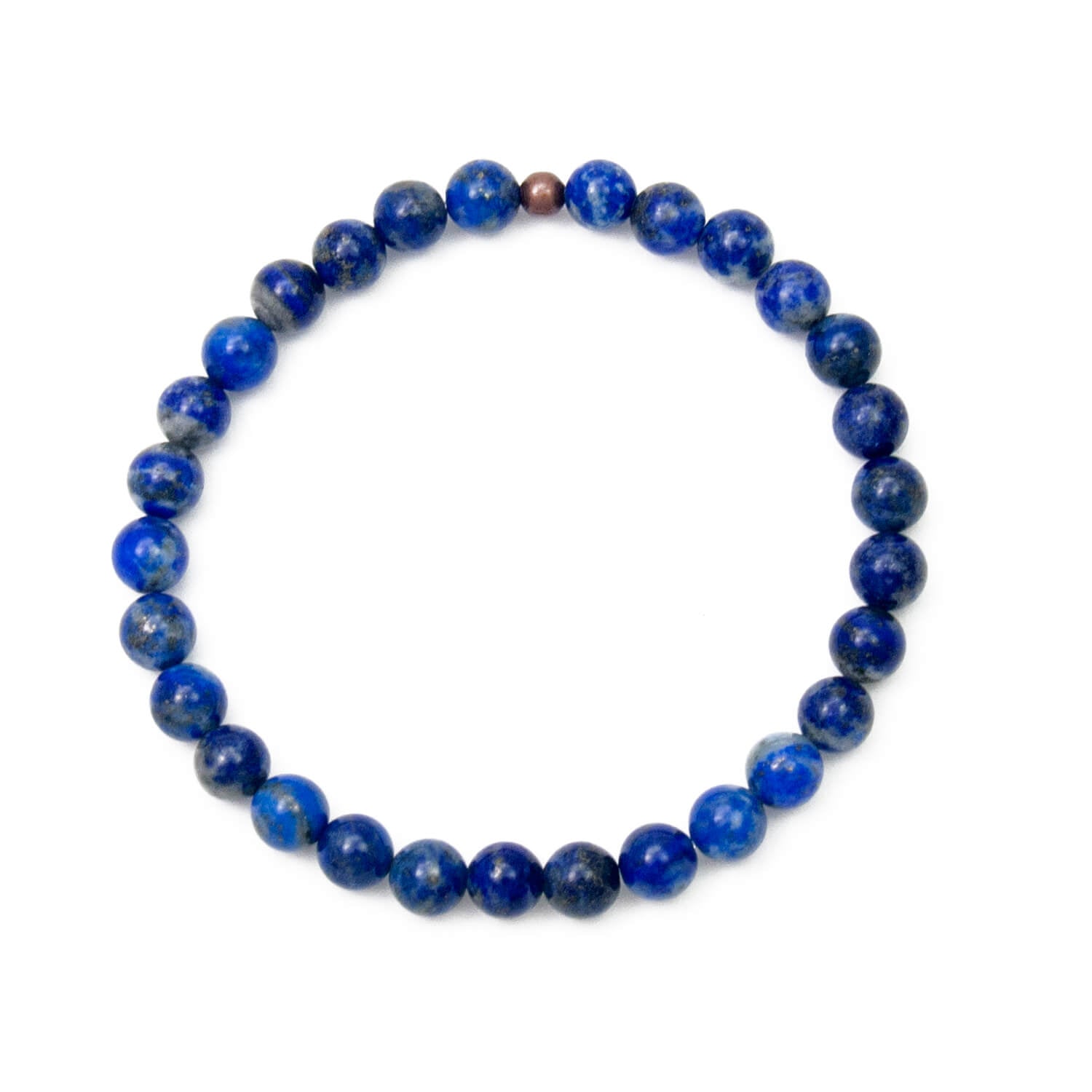 Lapis Lazuli Bracelet, 6mm