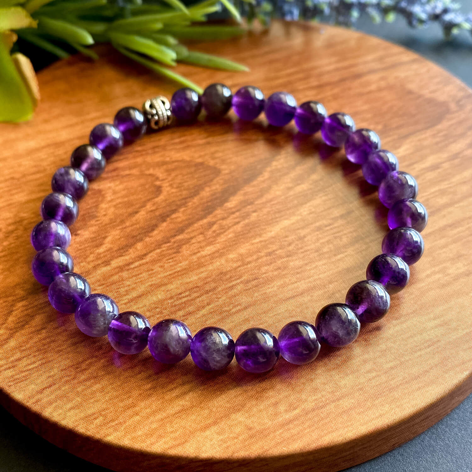 Amethyst Bracelet, Insight and Tranquility
