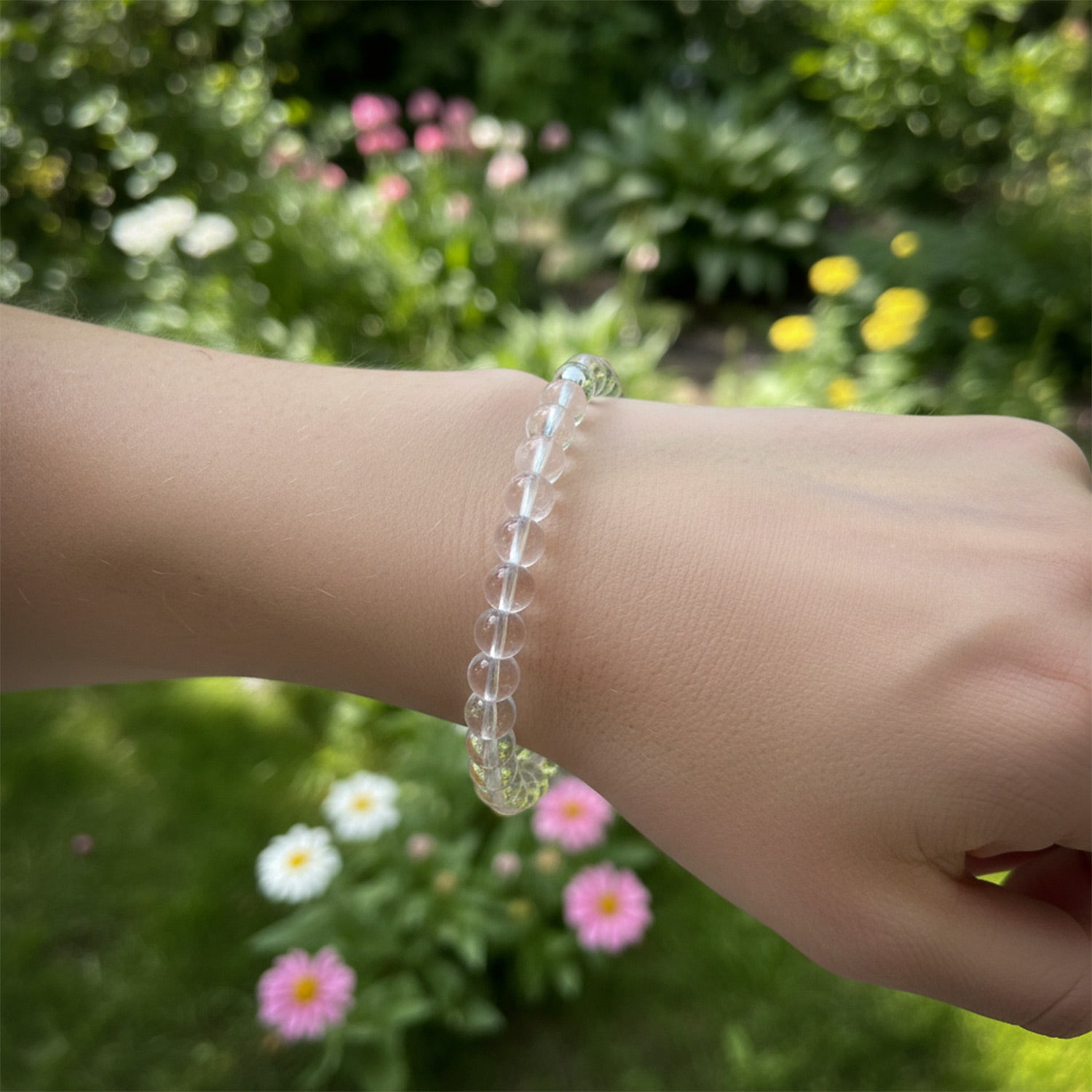 Clarity and Wisdom Bracelet, AAA Quartz Crystal