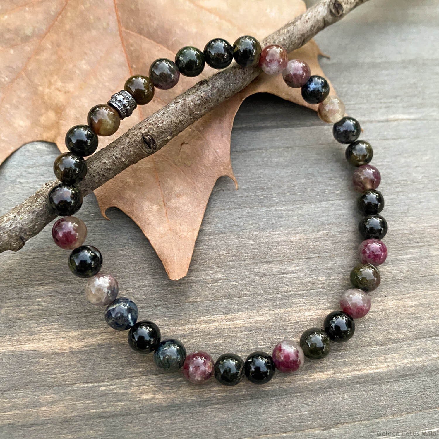 Joyful Heart Bracelet – Multicolor Tourmaline
