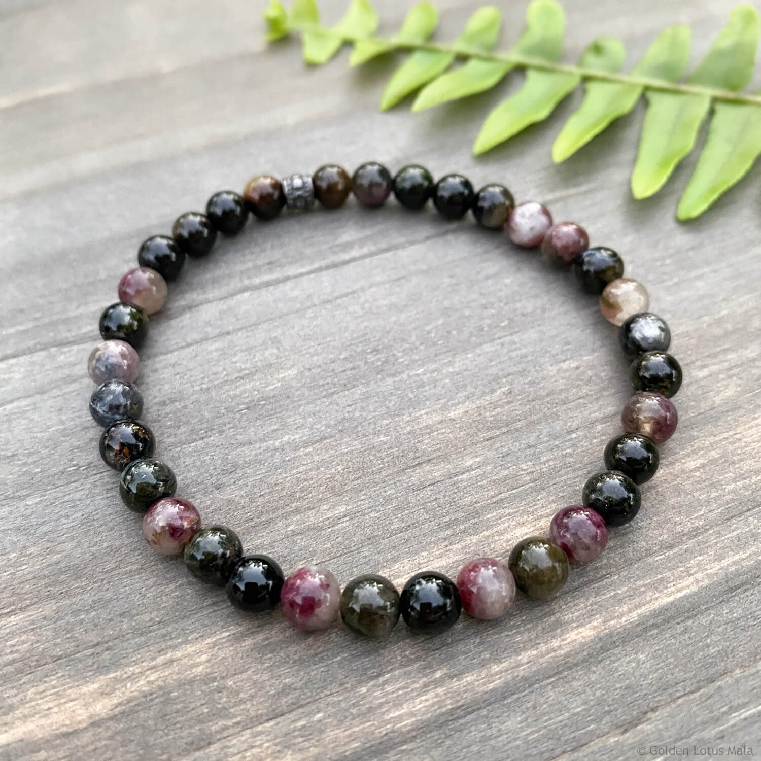 Joyful Heart Bracelet – Multicolor Tourmaline