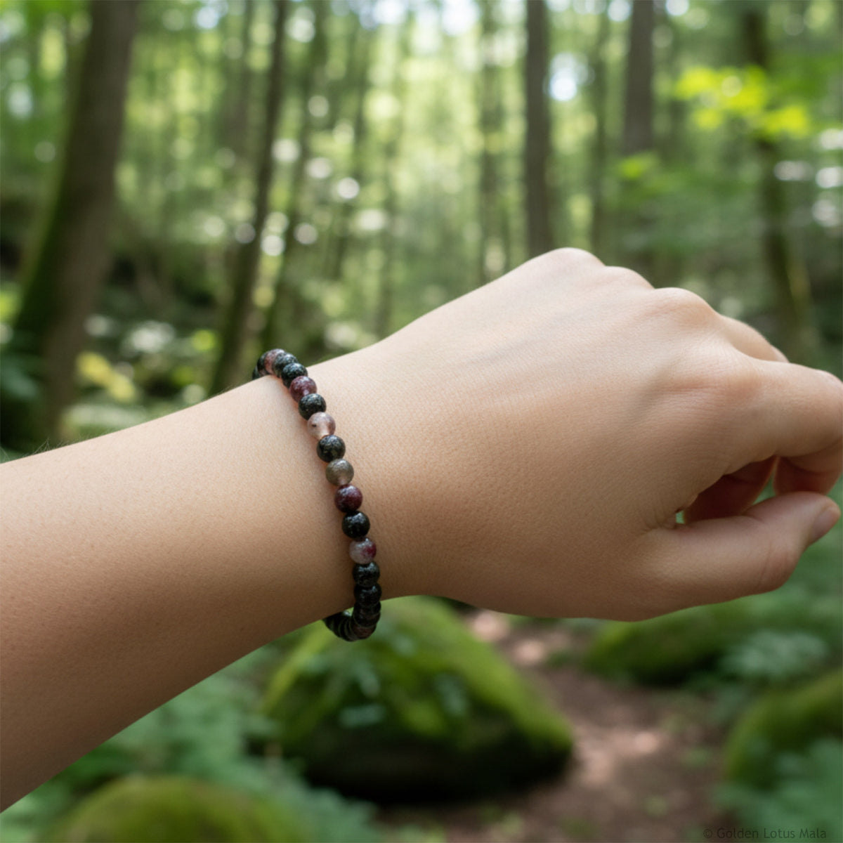 Joyful Heart Bracelet – Multicolor Tourmaline