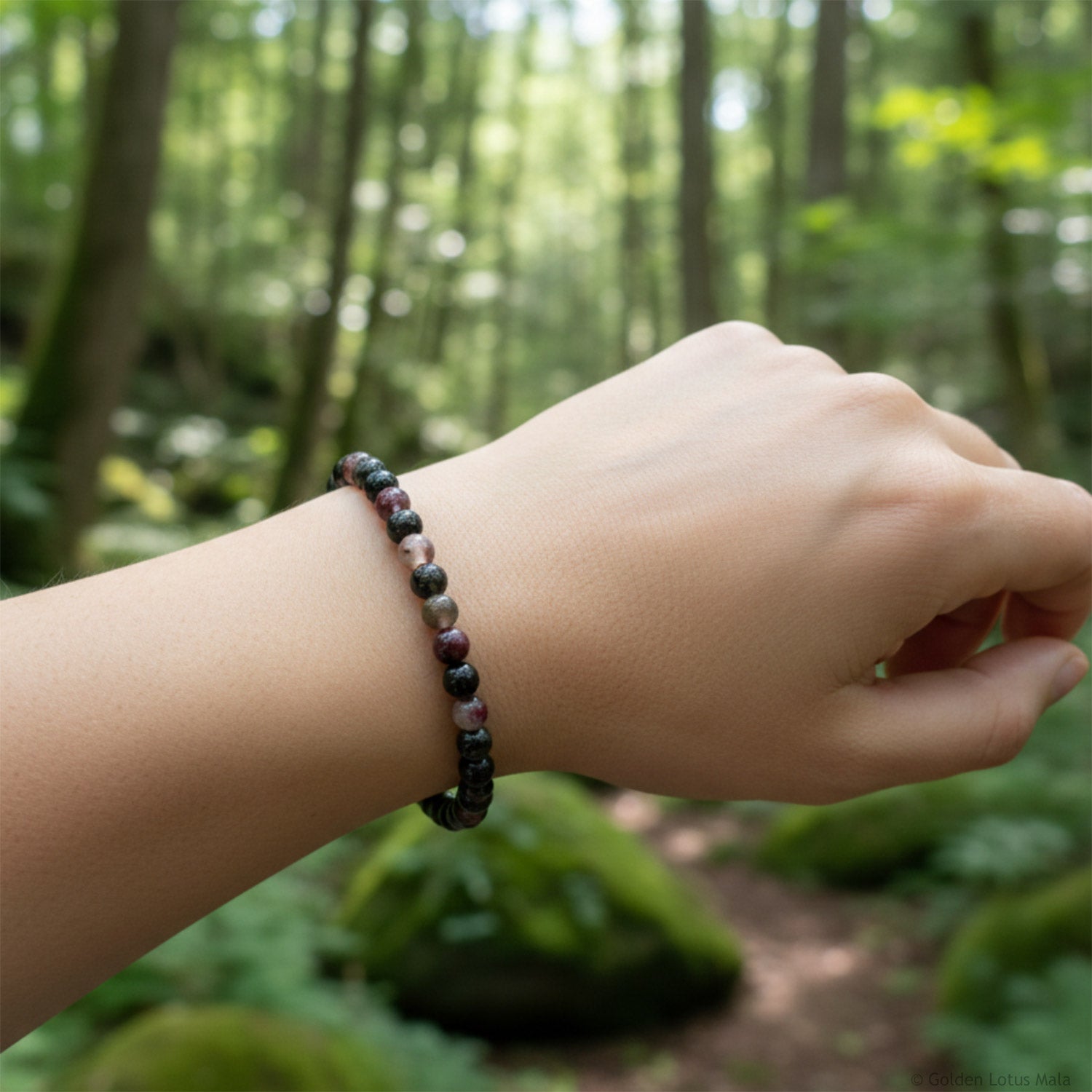 Joyful Heart Bracelet – Multicolor Tourmaline