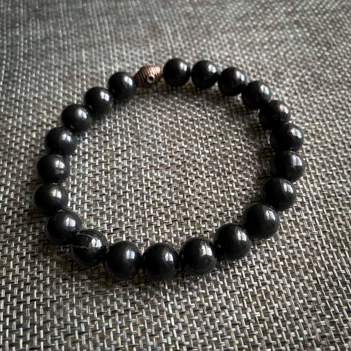 Shungite Bracelet – Stone of Life – Grounding &amp; Energy Flow