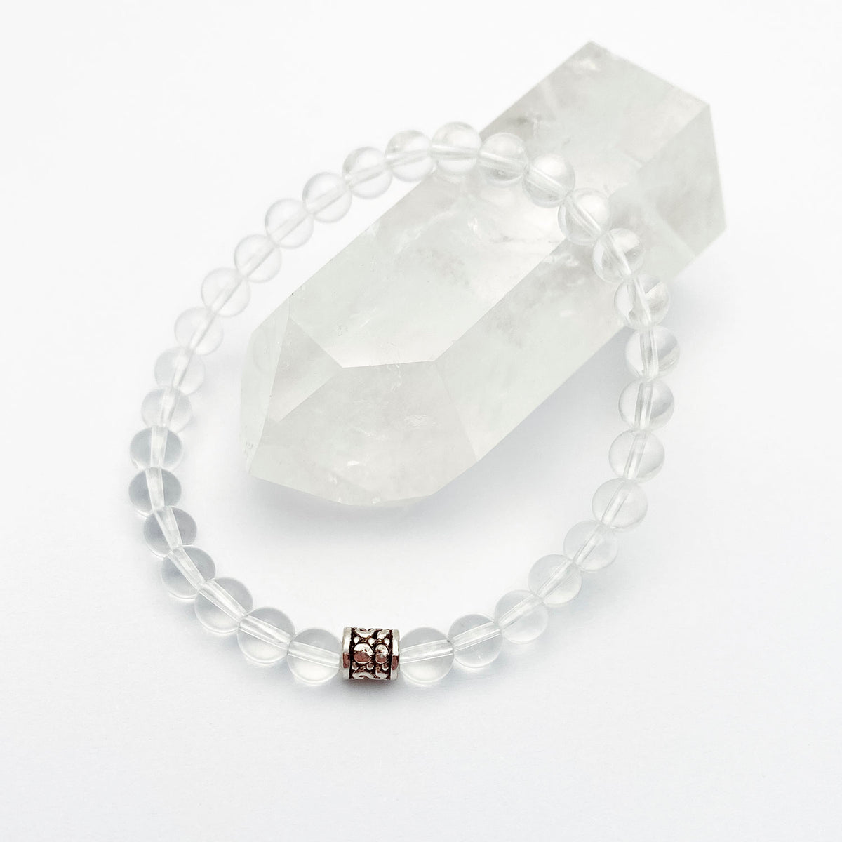Clarity and Wisdom Bracelet, AAA Quartz Crystal