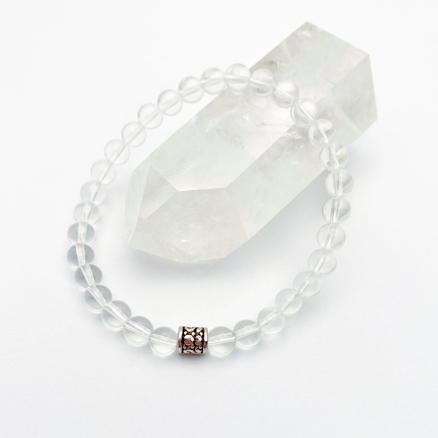 Clarity and Wisdom Bracelet, AAA Quartz Crystal