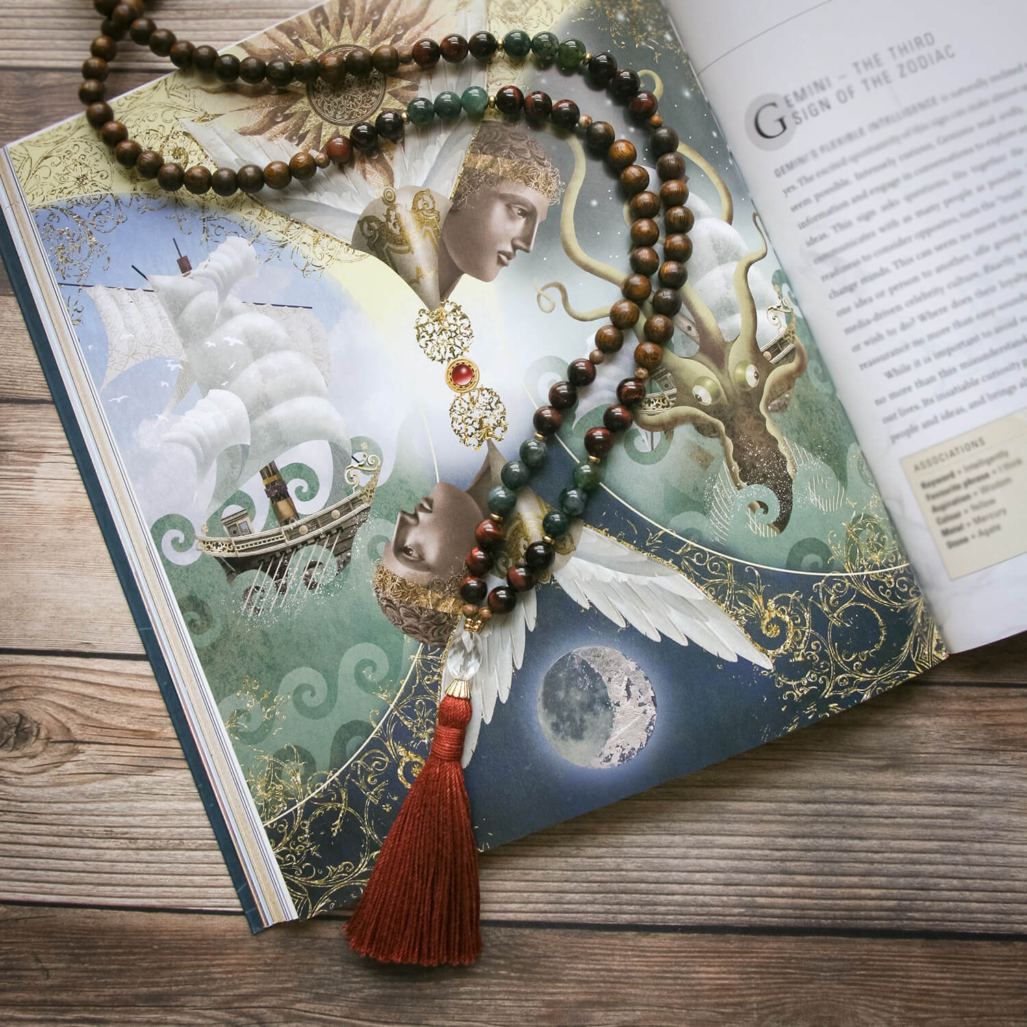 Gemini Zodiac Mala – Versatility