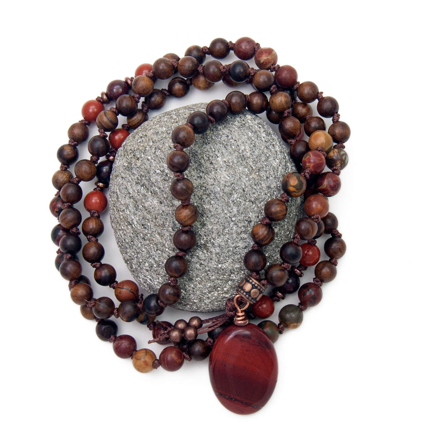 Earth's Embrace Mala Necklace