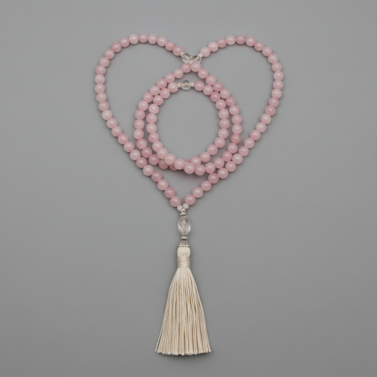 Rose Quartz Mala - Compassion