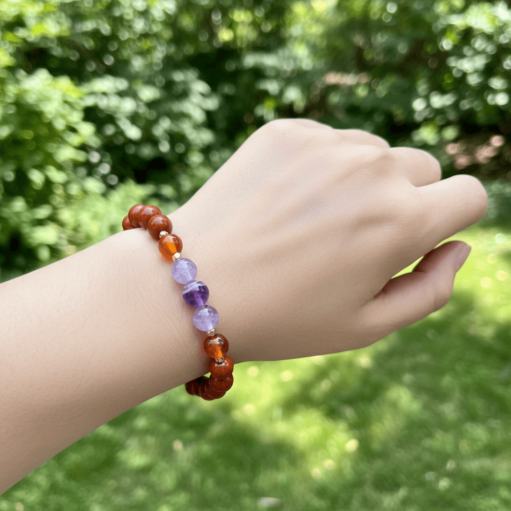 Flaming Heart Bracelet