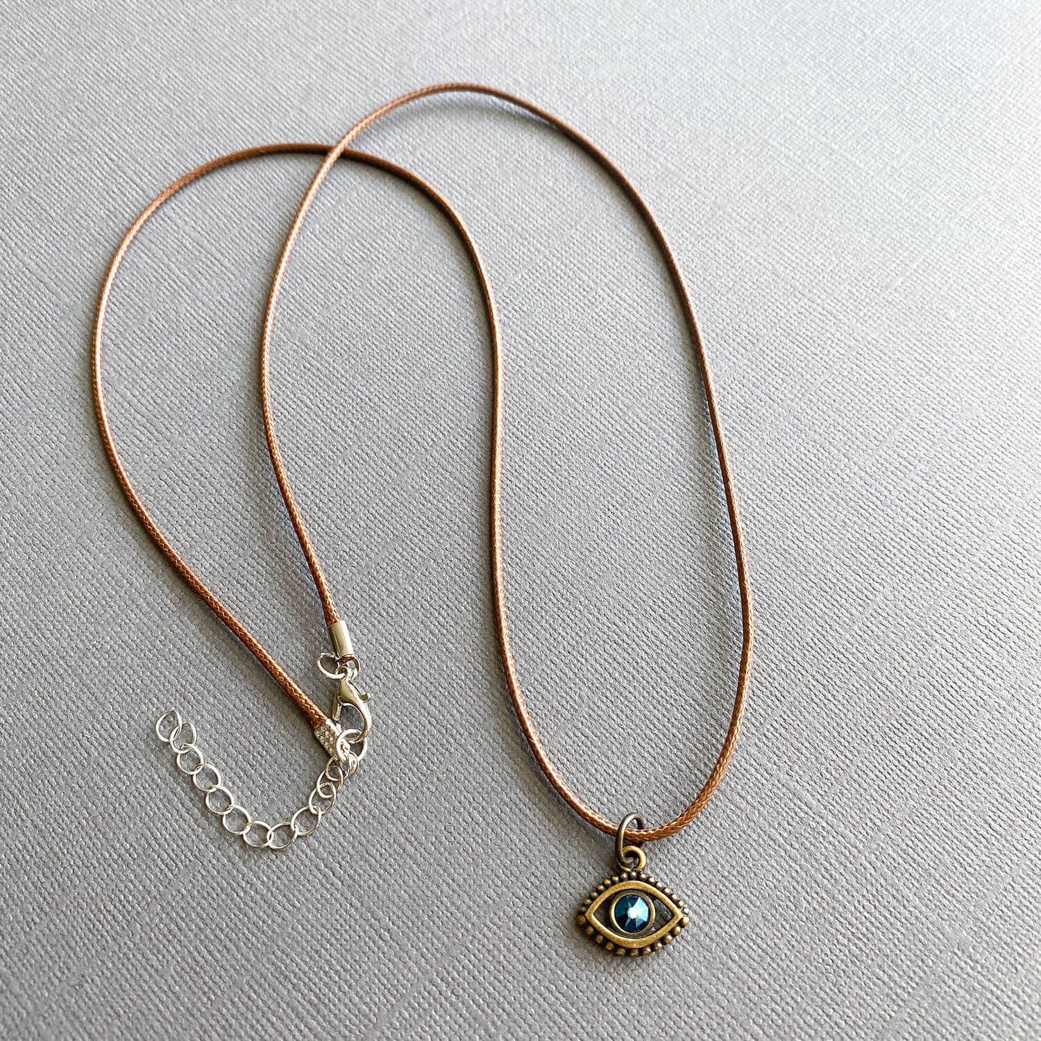 Evil Eye Charm Necklace – Protection & Clarity