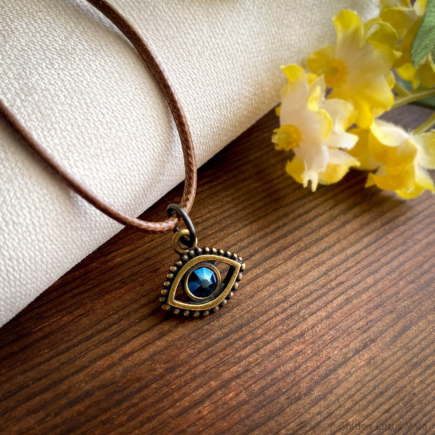 Evil Eye Charm Necklace – Protection & Clarity