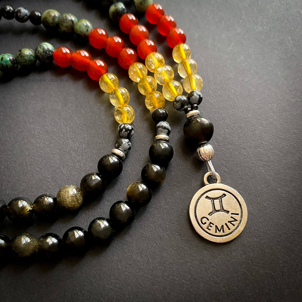Citrine Mala Necklaces & Bracelets - Confidence & Optimism
