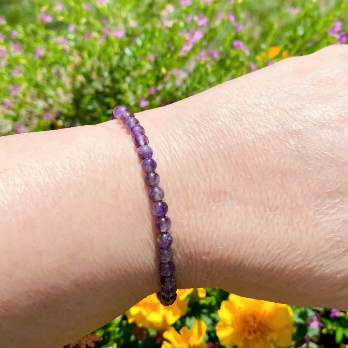 Amethyst "Dainty" Bracelet, Intuitive Insight