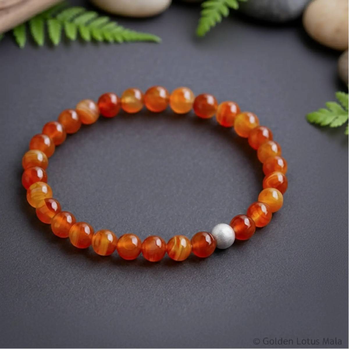 Carnelian Bracelet - Motivation & Creativity