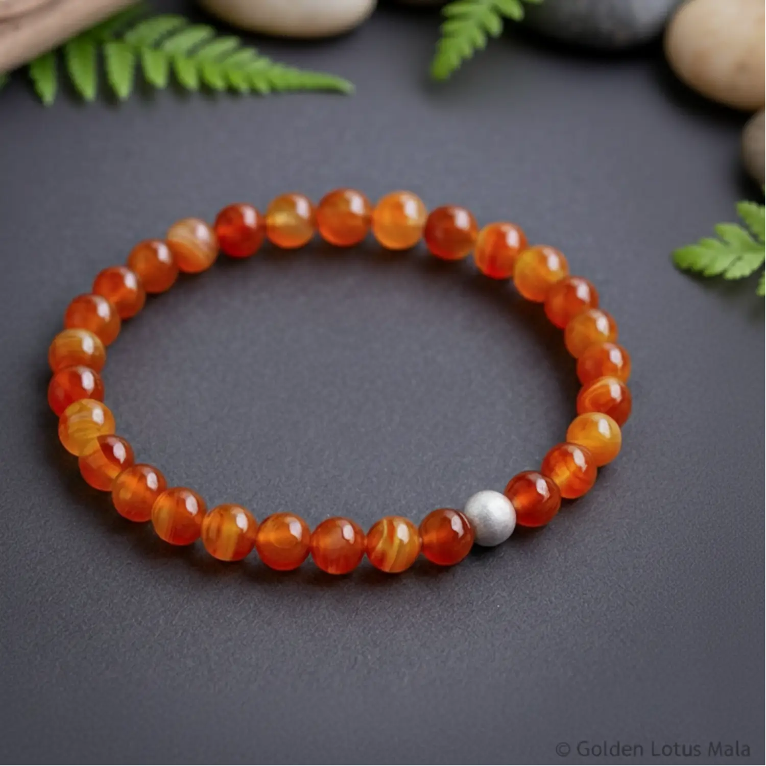 Carnelian Bracelet - Motivation & Creativity