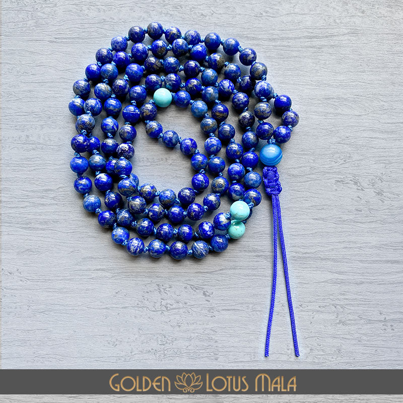 Lapis Lazuli Mala