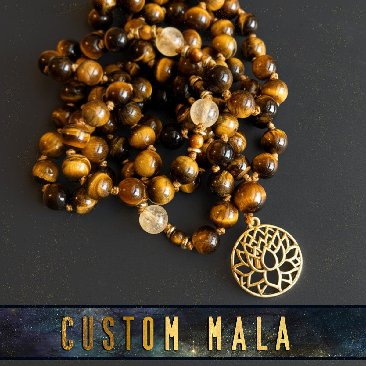 Custom Mala by Golden Lotus Mala