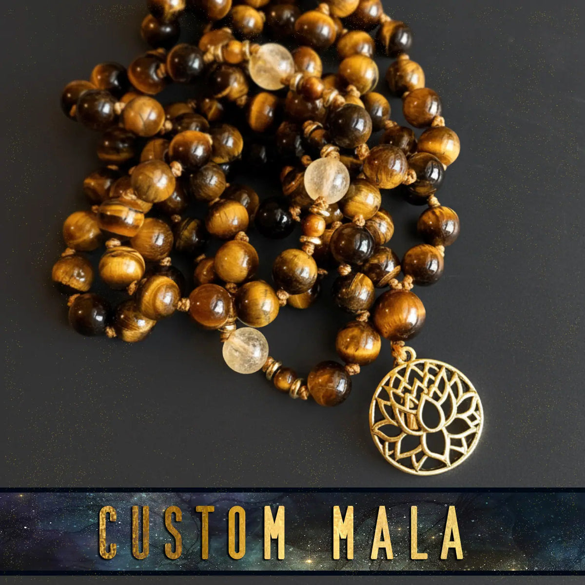 Custom Mala by Golden Lotus Mala