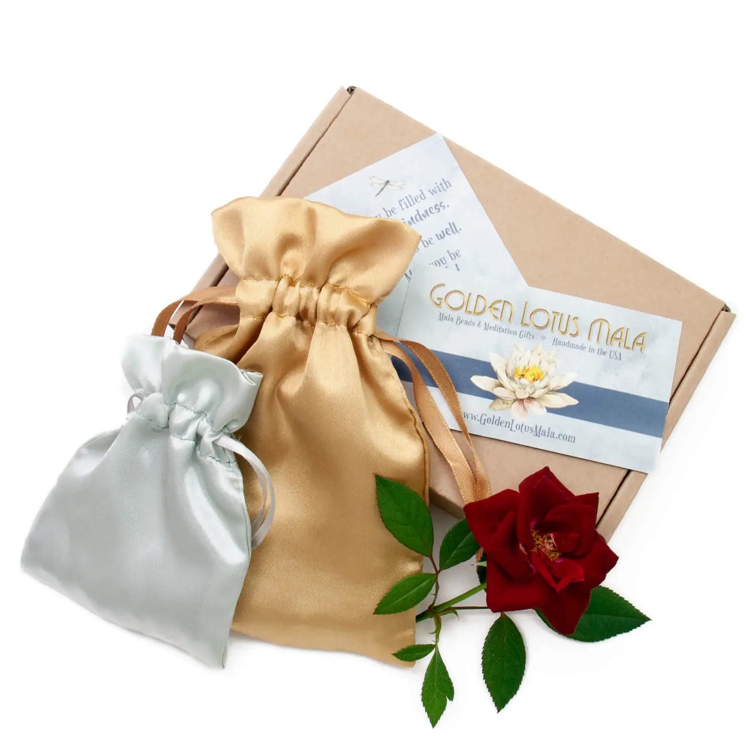 Eco-friendly packaging our jewelry includes a drawstring pouch for safekeeping.