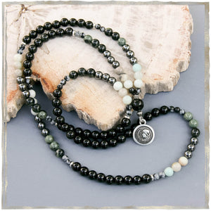 Virgo Mala Zodiac Sign Necklace
