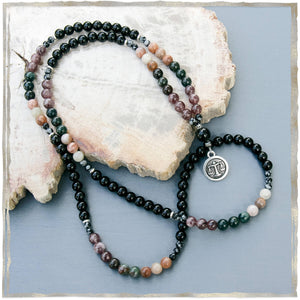 Libra Mala Astrology Necklace